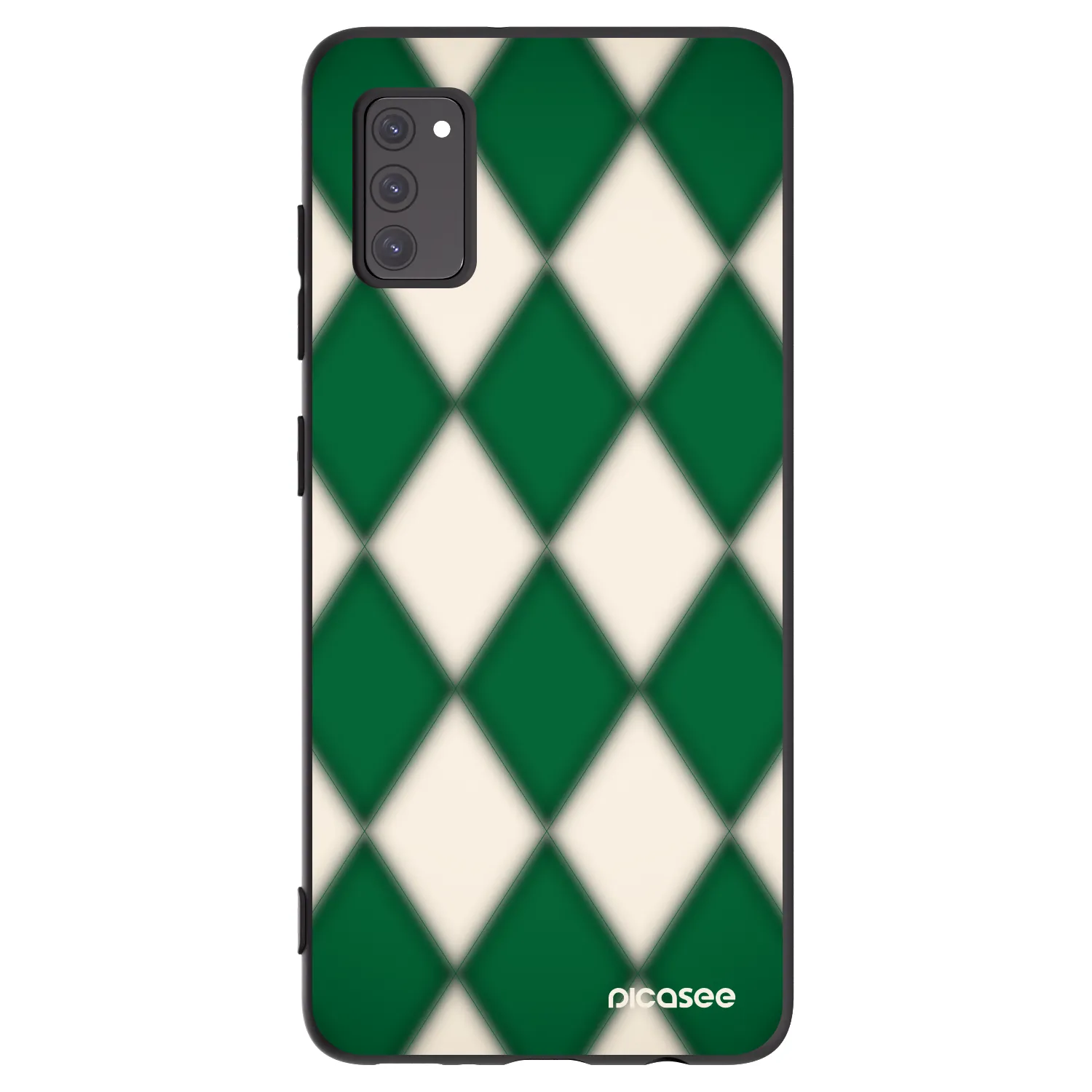 Picasee silikonski črni ovitek za Samsung Galaxy A41 A415F - Emerald Diamond