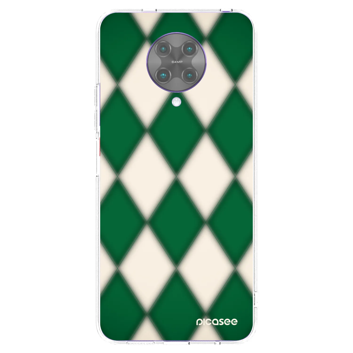 Picasee silikonski prozorni ovitek za Xiaomi Poco F2 Pro - Emerald Diamond
