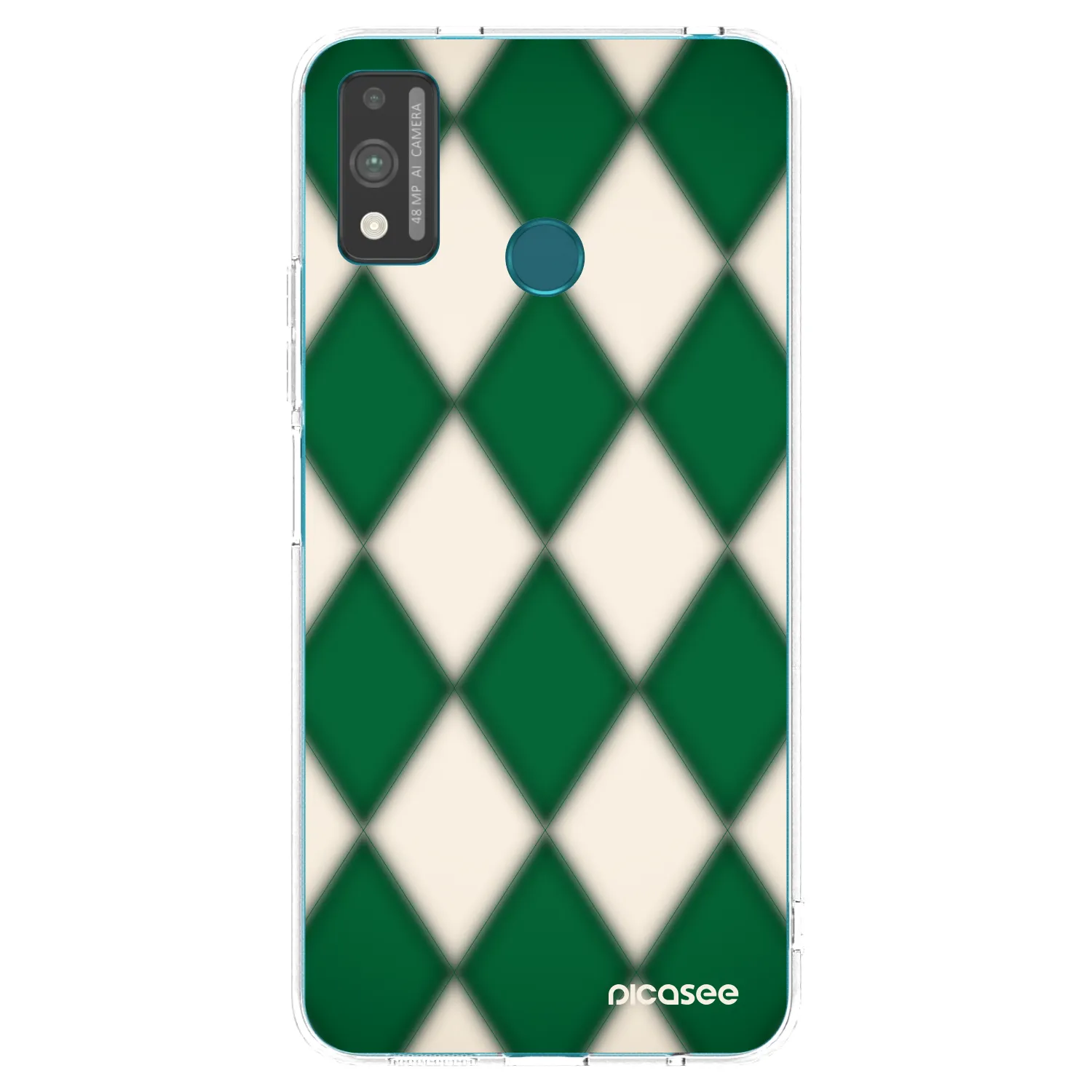 Picasee silikonski prozorni ovitek za Honor 9X Lite - Emerald Diamond