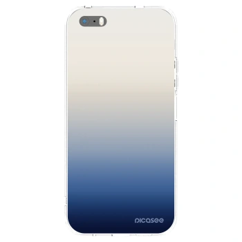 Picasee silikonski prozorni ovitek za Apple iPhone 5/5S/SE - Gravity Fade