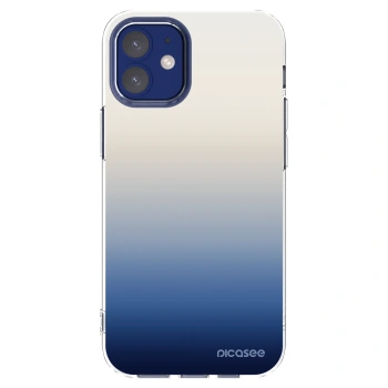 Picasee silikonski prozorni ovitek za Apple iPhone 12 mini - Gravity Fade