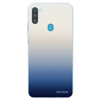 Picasee silikonski prozorni ovitek za Samsung Galaxy M11 - Gravity Fade
