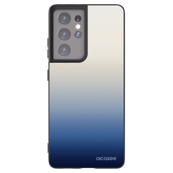 Picasee silikonski črni ovitek za Samsung Galaxy S21 Ultra 5G G998B - Gravity Fade