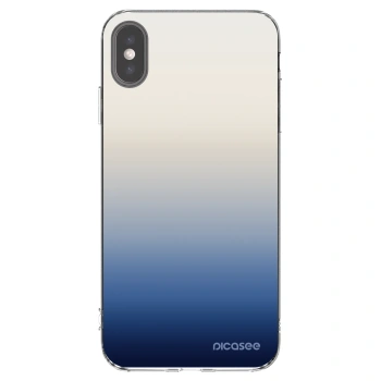 Picasee silikonski prozorni ovitek za Apple iPhone XS Max - Gravity Fade
