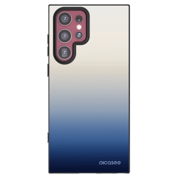 Picasee silikonski črni ovitek za Samsung Galaxy S22 Ultra 5G - Gravity Fade