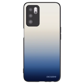 Picasee silikonski črni ovitek za OPPO A16s - Gravity Fade