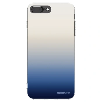 Picasee silikonski prozorni ovitek za Apple iPhone 8 Plus - Gravity Fade