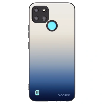 Picasee silikonski črni ovitek za Realme C21Y - Gravity Fade