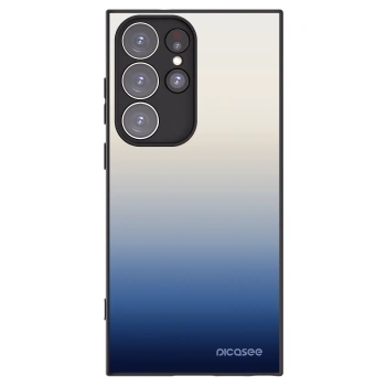 Picasee silikonski črni ovitek za Samsung Galaxy S23 Ultra 5G - Gravity Fade