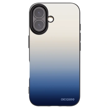 Picasee silikonski črni ovitek za Apple iPhone 16 - Gravity Fade