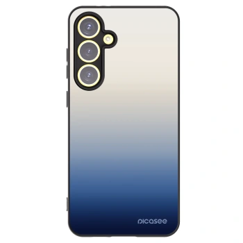 Picasee silikonski črni ovitek za Samsung Galaxy S24 FE S721B - Gravity Fade