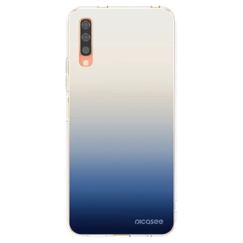 Picasee silikonski prozorni ovitek za Samsung Galaxy A70 A705F - Gravity Fade