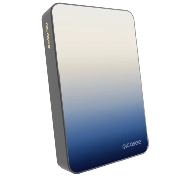 Picasee Prenosna baterija z MagSafe 10 000 mAh Siva - Gravity Fade