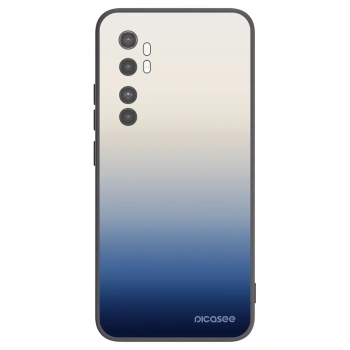 Picasee silikonski črni ovitek za Xiaomi Mi Note 10 Lite - Gravity Fade