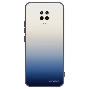 Picasee silikonski črni ovitek za Xiaomi Redmi Note 9S - Gravity Fade