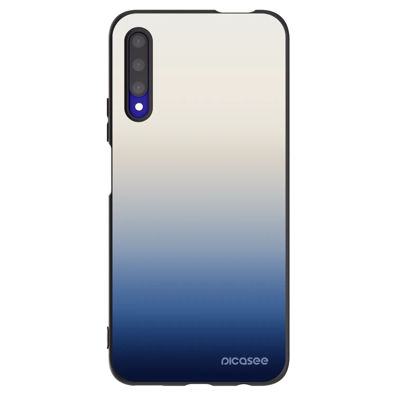Picasee silikonski črni ovitek za Honor 9X Pro - Gravity Fade