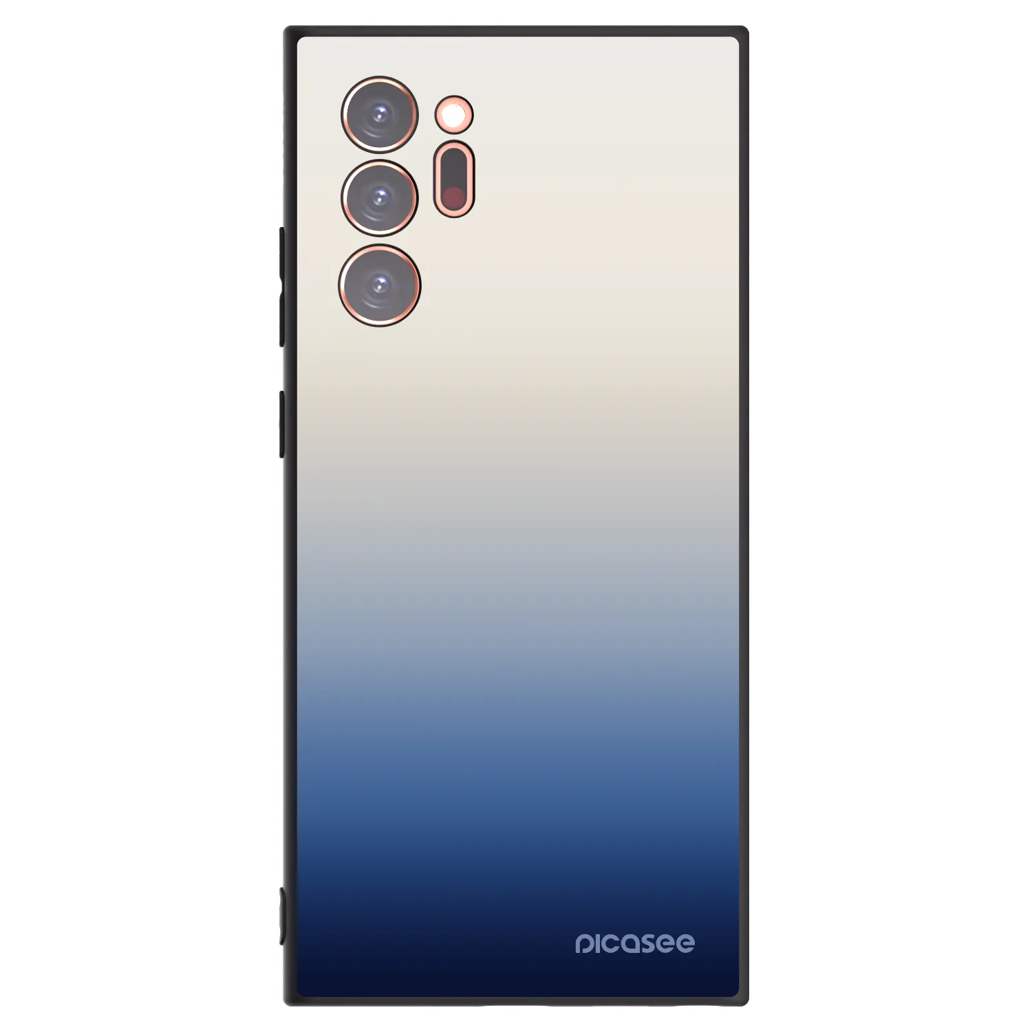 Picasee silikonski črni ovitek za Samsung Galaxy Note 20 Ultra - Gravity Fade