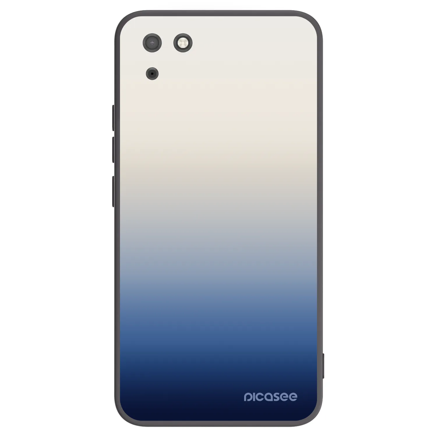 Picasee silikonski črni ovitek za Huawei Y5P - Gravity Fade