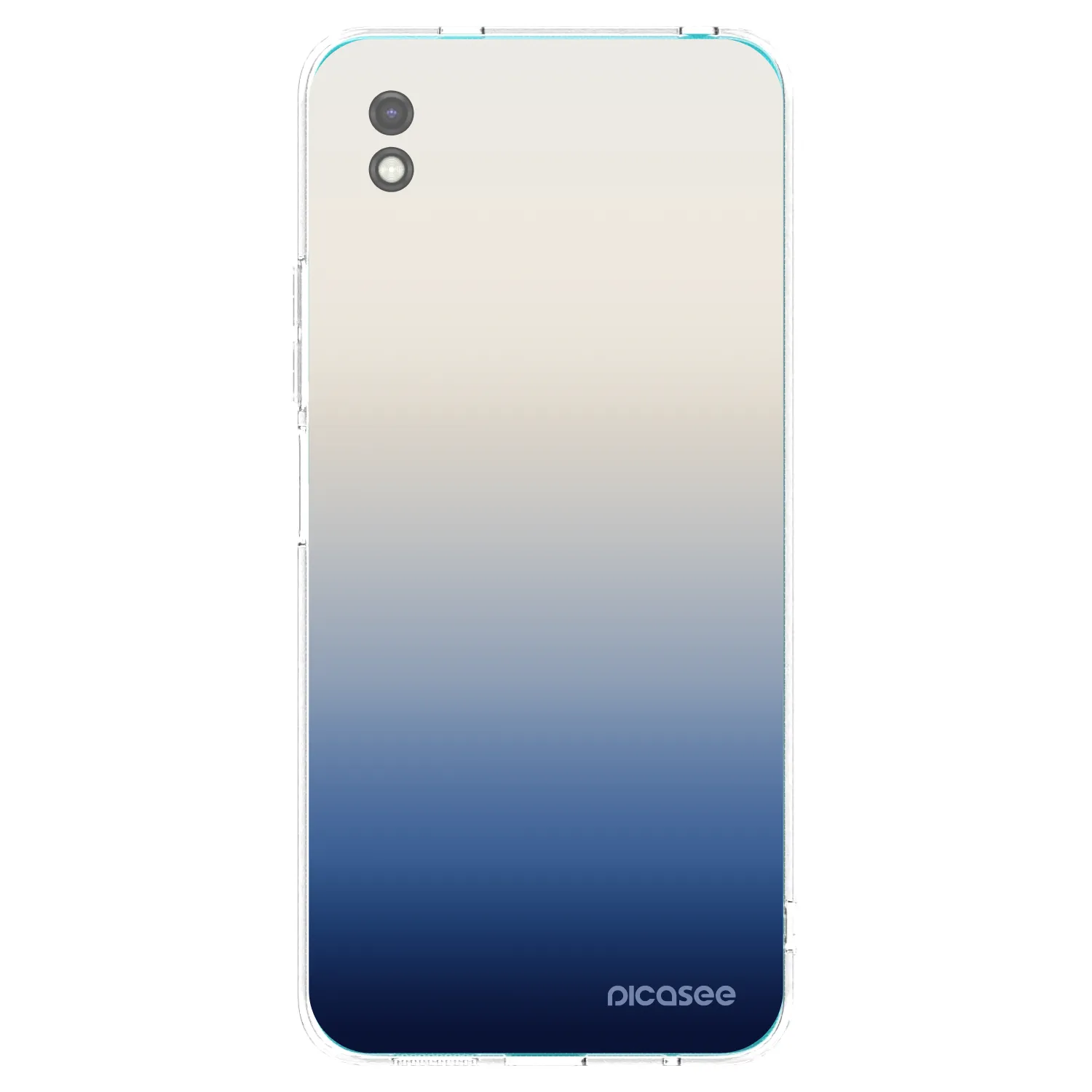 Picasee silikonski črni ovitek za Xiaomi Redmi 9A - Gravity Fade