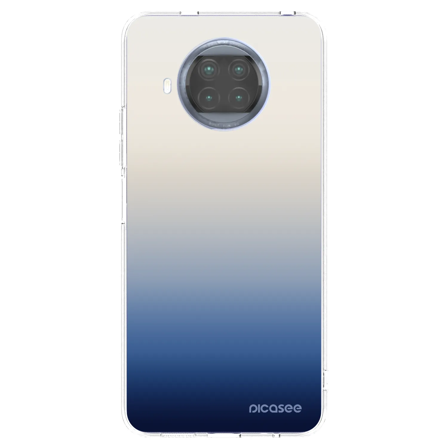 Picasee silikonski prozorni ovitek za Xiaomi Mi 10T Lite - Gravity Fade