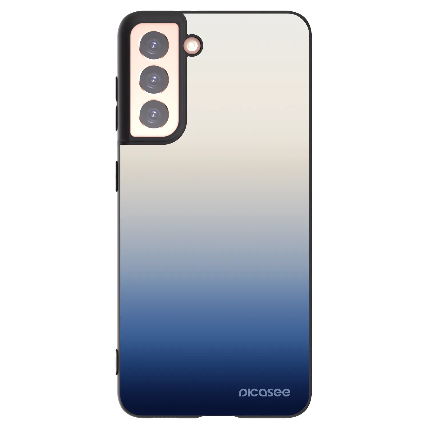 Picasee silikonski črni ovitek za Samsung Galaxy S21 5G G991B - Gravity Fade