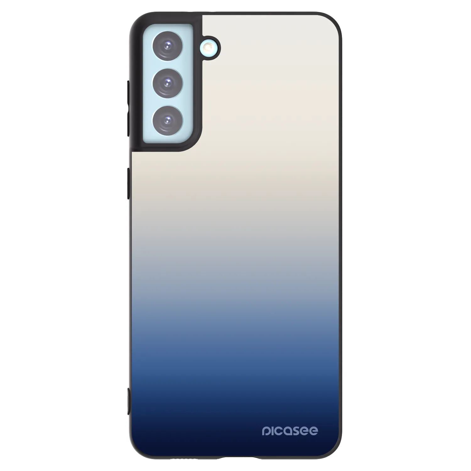 Picasee silikonski črni ovitek za Samsung Galaxy S21+ 5G G996F - Gravity Fade