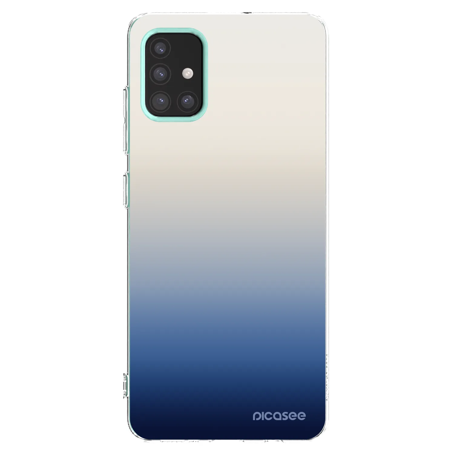 Picasee silikonski prozorni ovitek za Samsung Galaxy M31s - Gravity Fade