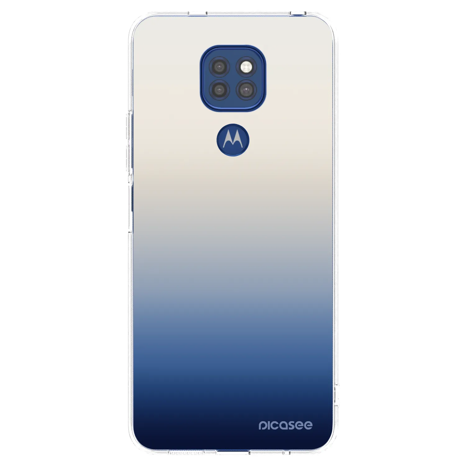 Picasee silikonski prozorni ovitek za Motorola Moto G9 Play - Gravity Fade