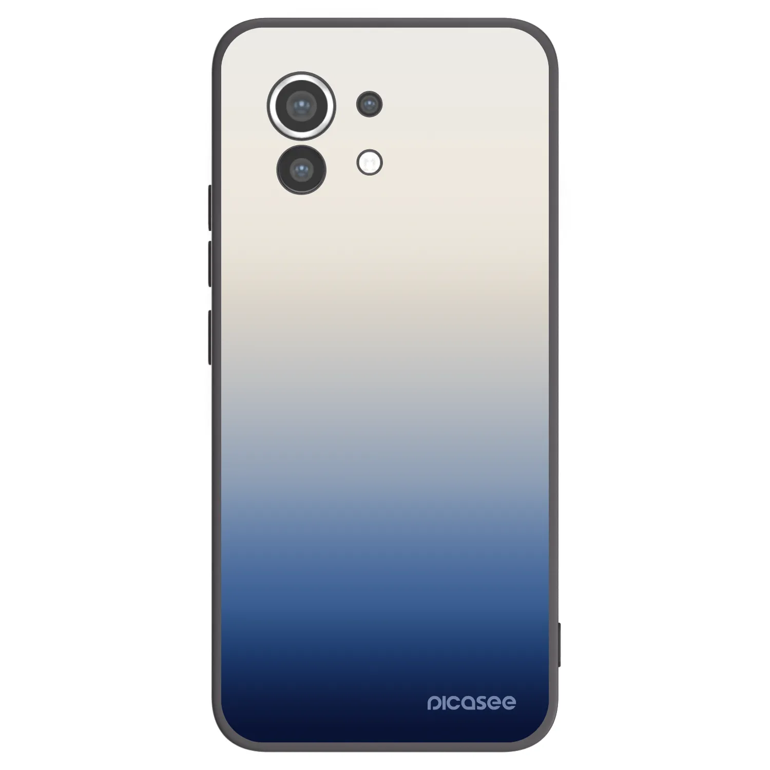 Picasee silikonski črni ovitek za Xiaomi Mi 11 - Gravity Fade