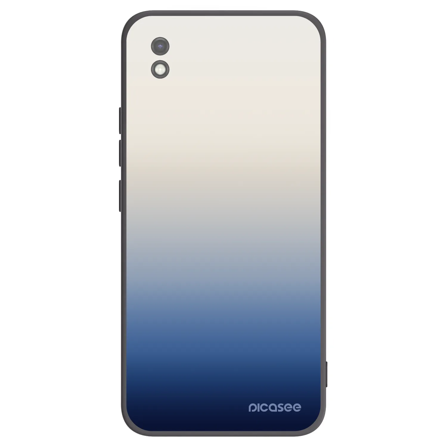 Picasee silikonski črni ovitek za Xiaomi Redmi 9AT - Gravity Fade