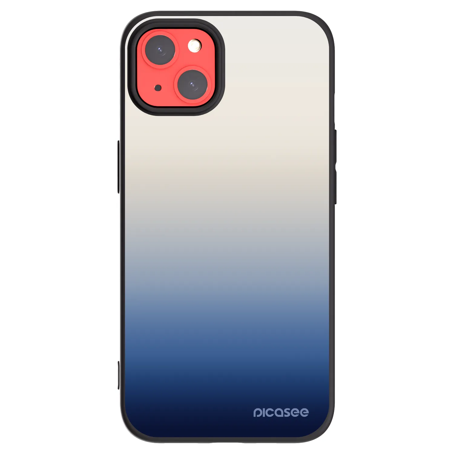 Picasee silikonski črni ovitek za Apple iPhone 13 - Gravity Fade