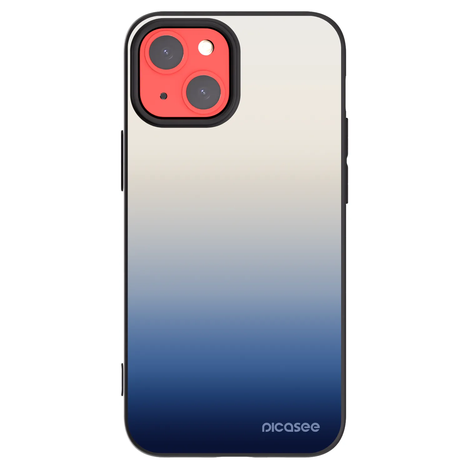 Picasee silikonski črni ovitek za Apple iPhone 13 mini - Gravity Fade