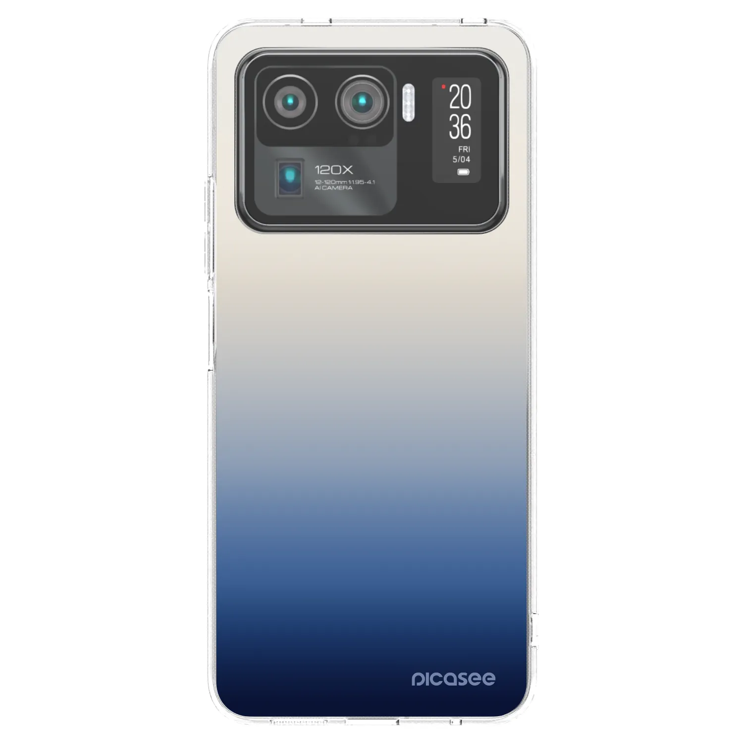Picasee silikonski prozorni ovitek za Xiaomi Mi 11 Ultra - Gravity Fade