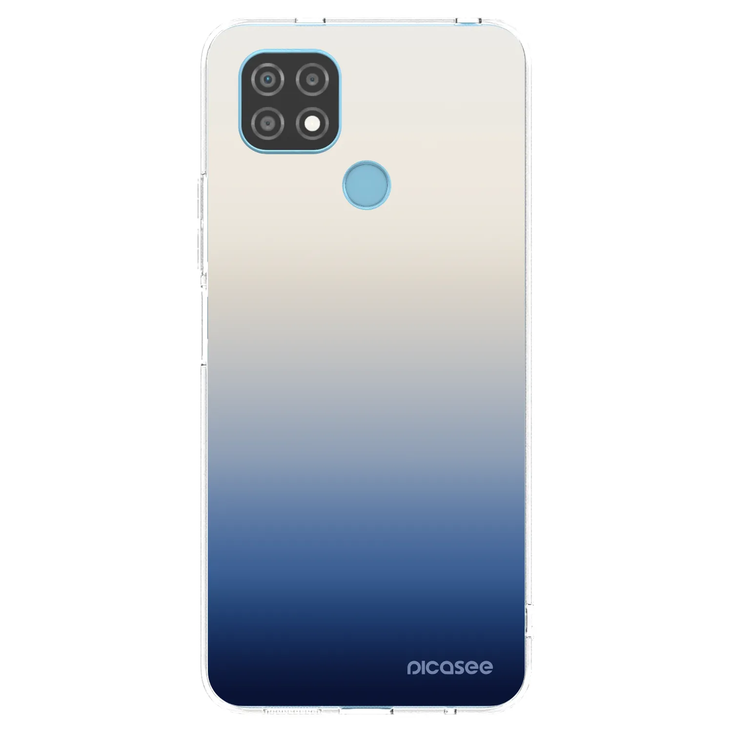 Picasee silikonski prozorni ovitek za Realme C21 - Gravity Fade
