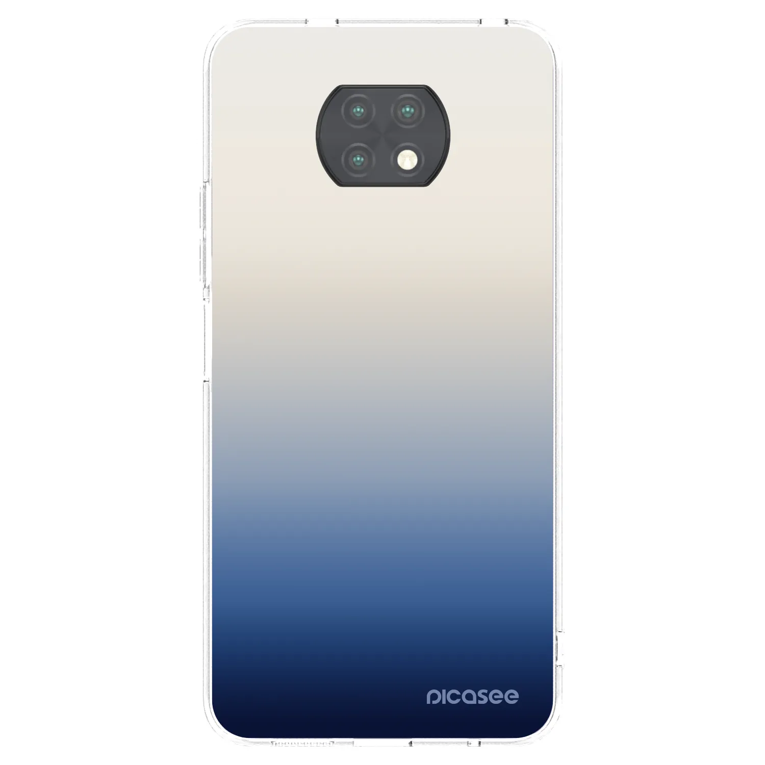 Picasee silikonski prozorni ovitek za Xiaomi Redmi Note 9T - Gravity Fade