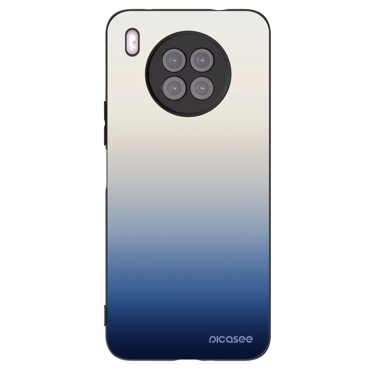 Picasee silikonski črni ovitek za Huawei Nova 8i - Gravity Fade