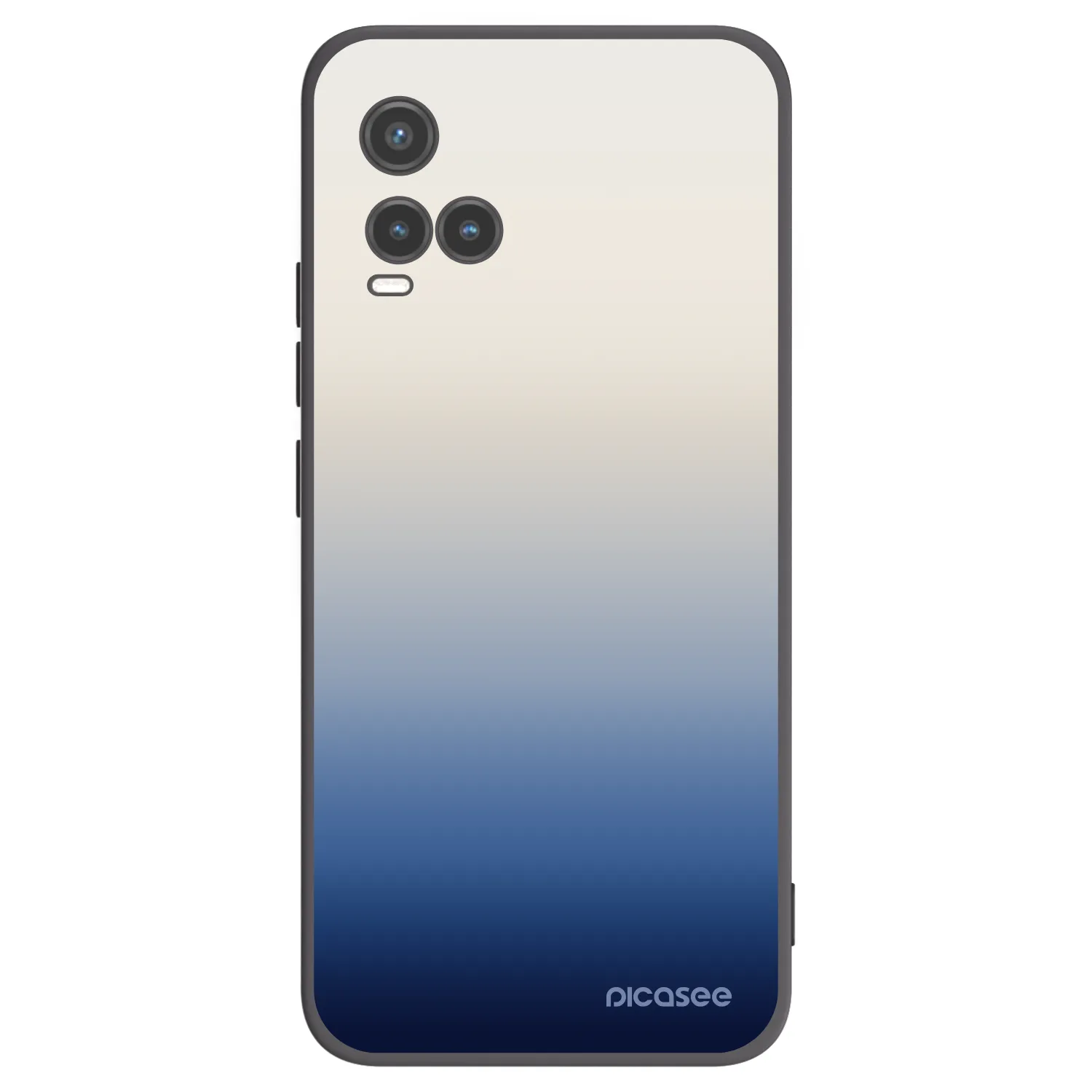 Picasee silikonski črni ovitek za Vivo Y33s - Gravity Fade