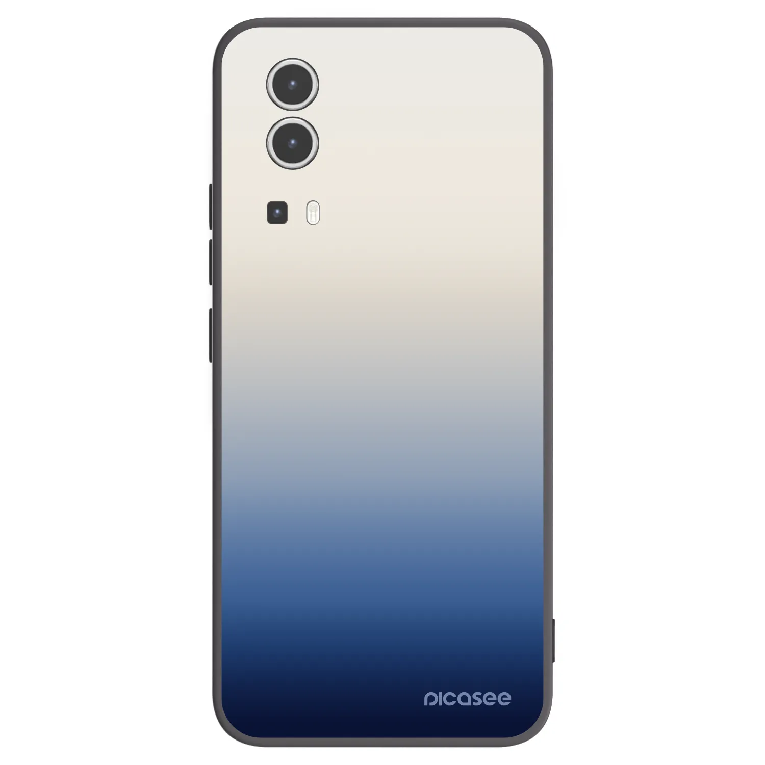 Picasee silikonski črni ovitek za Vivo Y72 5G - Gravity Fade