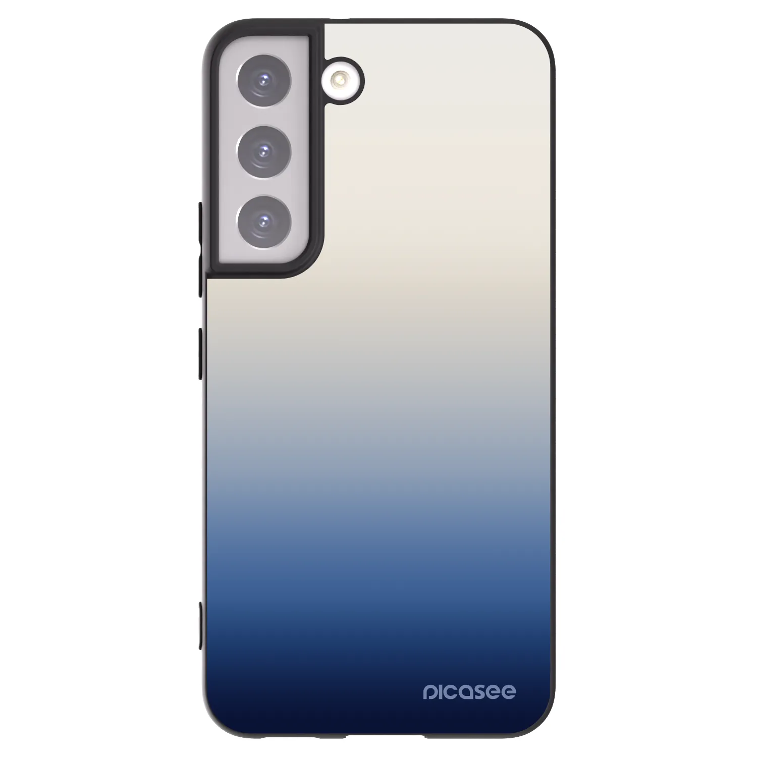 Picasee silikonski črni ovitek za Samsung Galaxy S22 5G - Gravity Fade