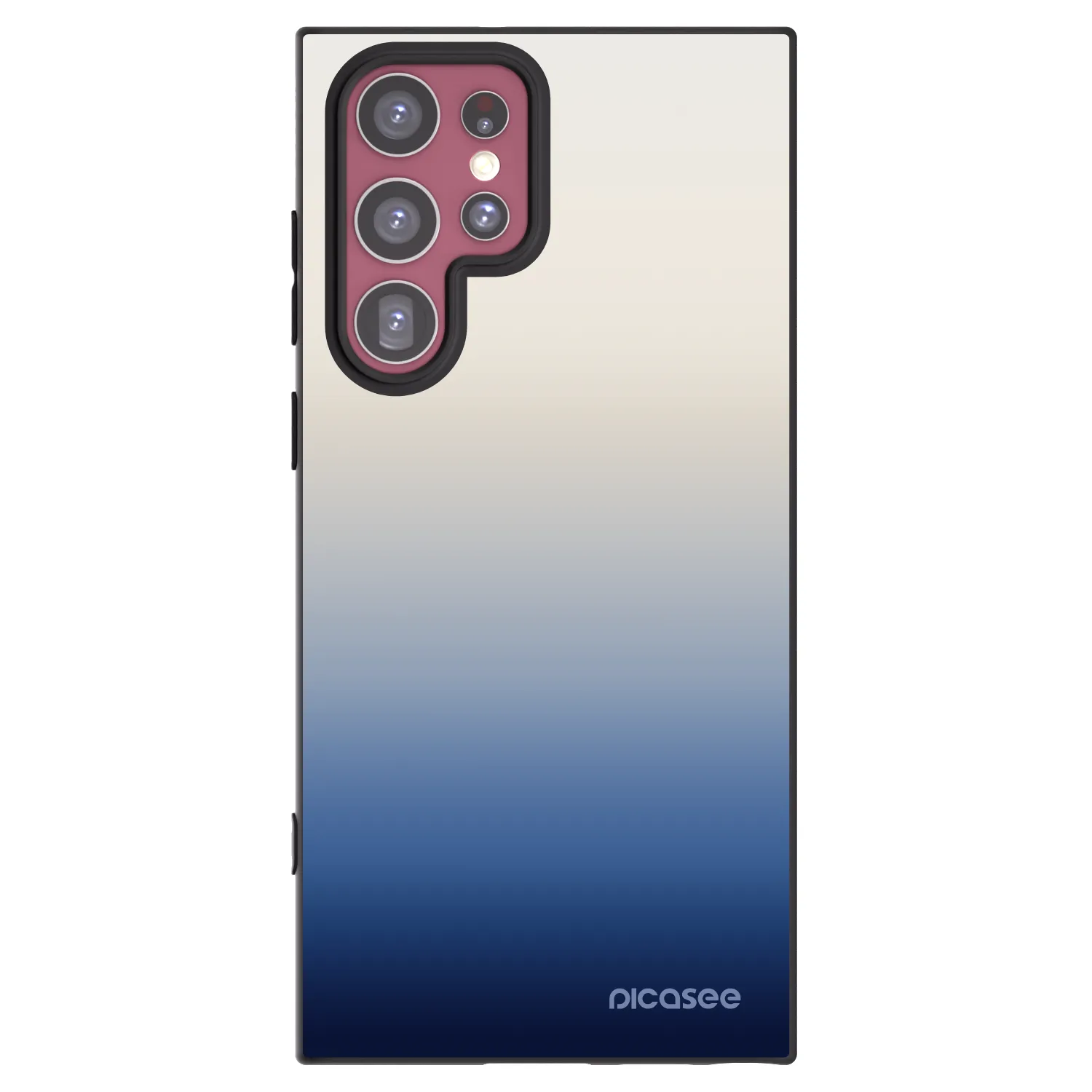 Picasee silikonski črni ovitek za Samsung Galaxy S22 Ultra 5G - Gravity Fade