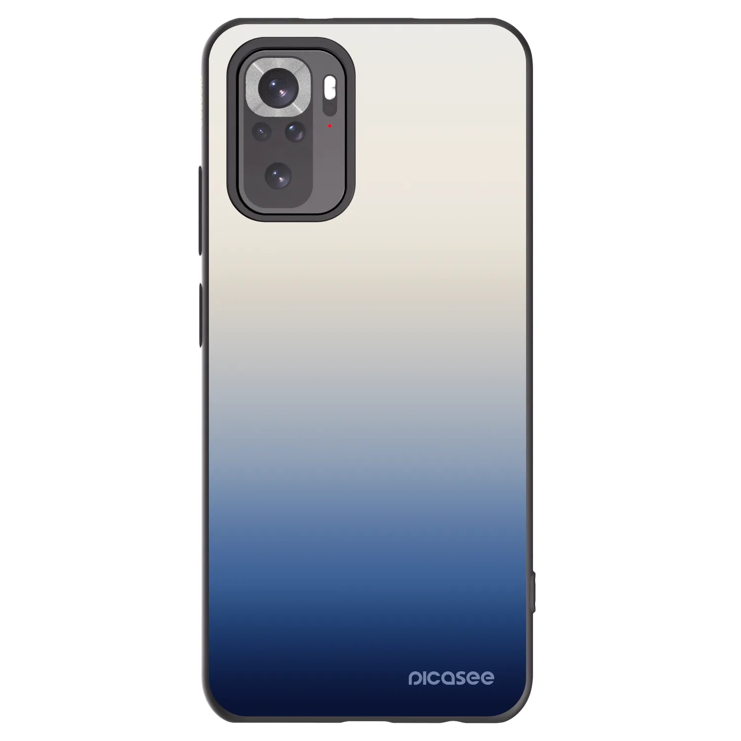 Picasee silikonski črni ovitek za Xiaomi Redmi Note 11S 4G - Gravity Fade