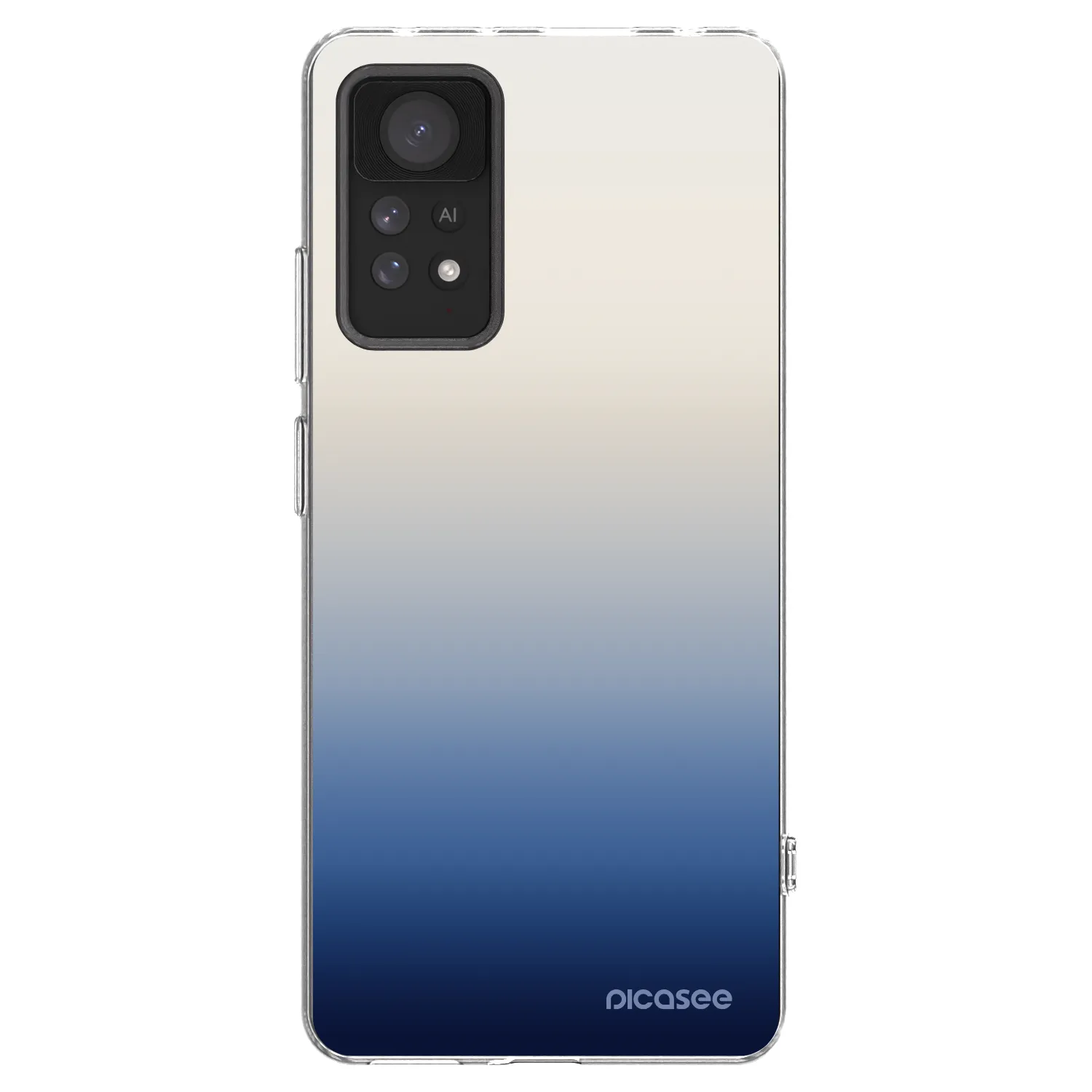 Picasee silikonski prozorni ovitek za Xiaomi Redmi Note 11 Pro 5G - Gravity Fade