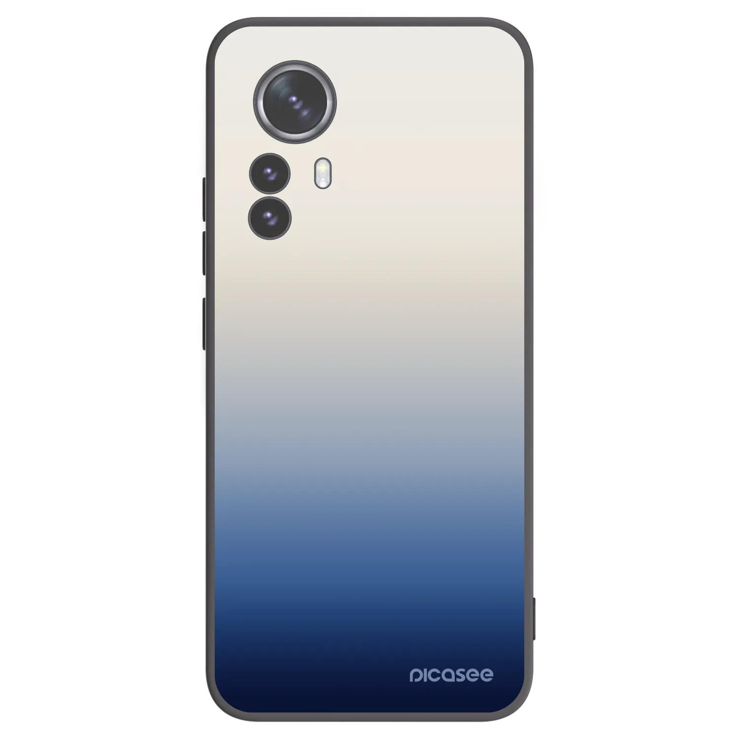 Picasee silikonski črni ovitek za Xiaomi 12 Pro - Gravity Fade