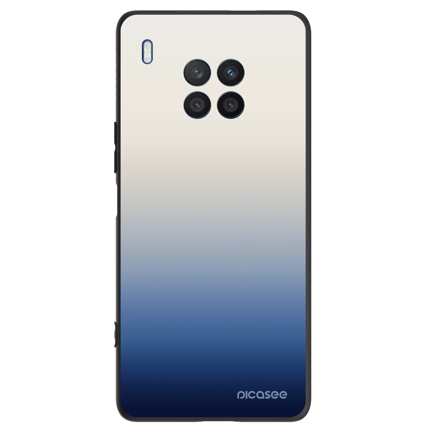 Picasee silikonski črni ovitek za Honor 50 Lite - Gravity Fade