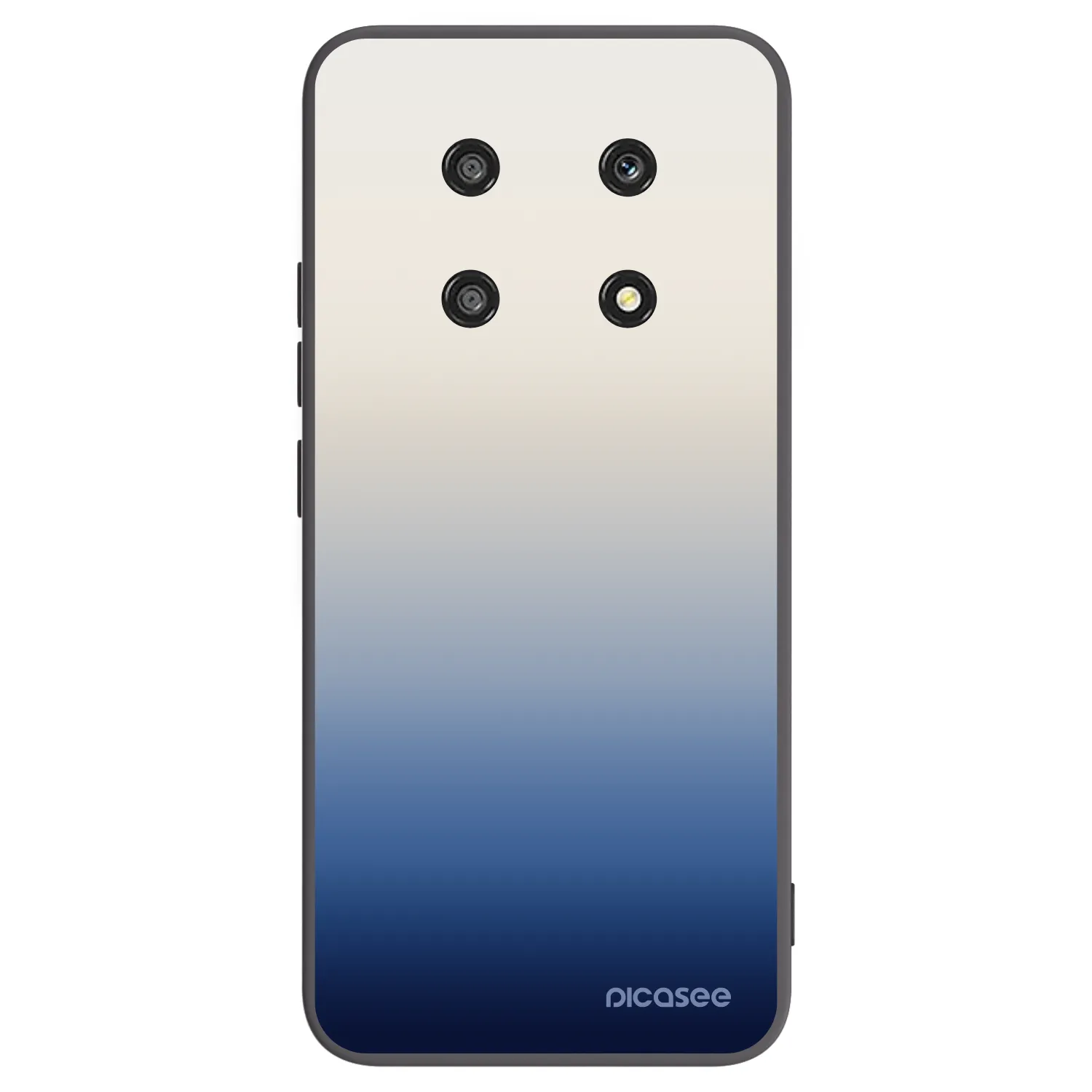 Picasee silikonski črni ovitek za Honor Magic4 Lite 5G - Gravity Fade