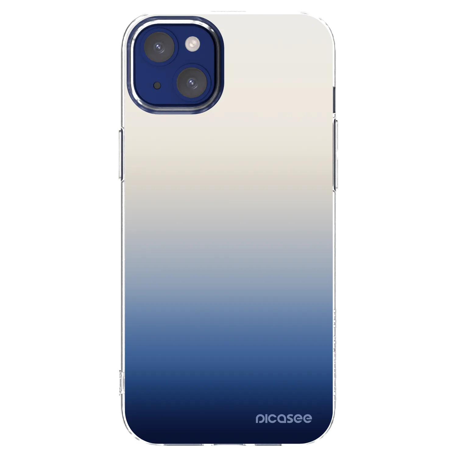 Picasee silikonski prozorni ovitek za Apple iPhone 14 Plus - Gravity Fade