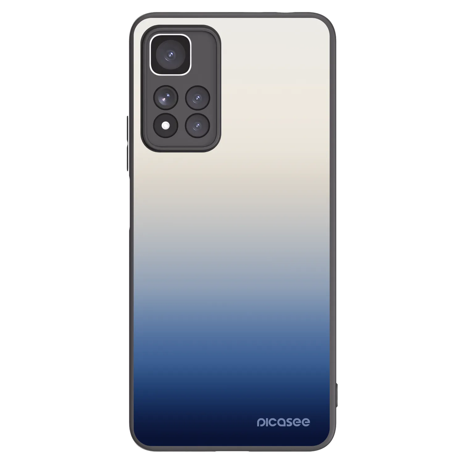 Picasee silikonski črni ovitek za Xiaomi Redmi Note 11 Pro+ 5G - Gravity Fade
