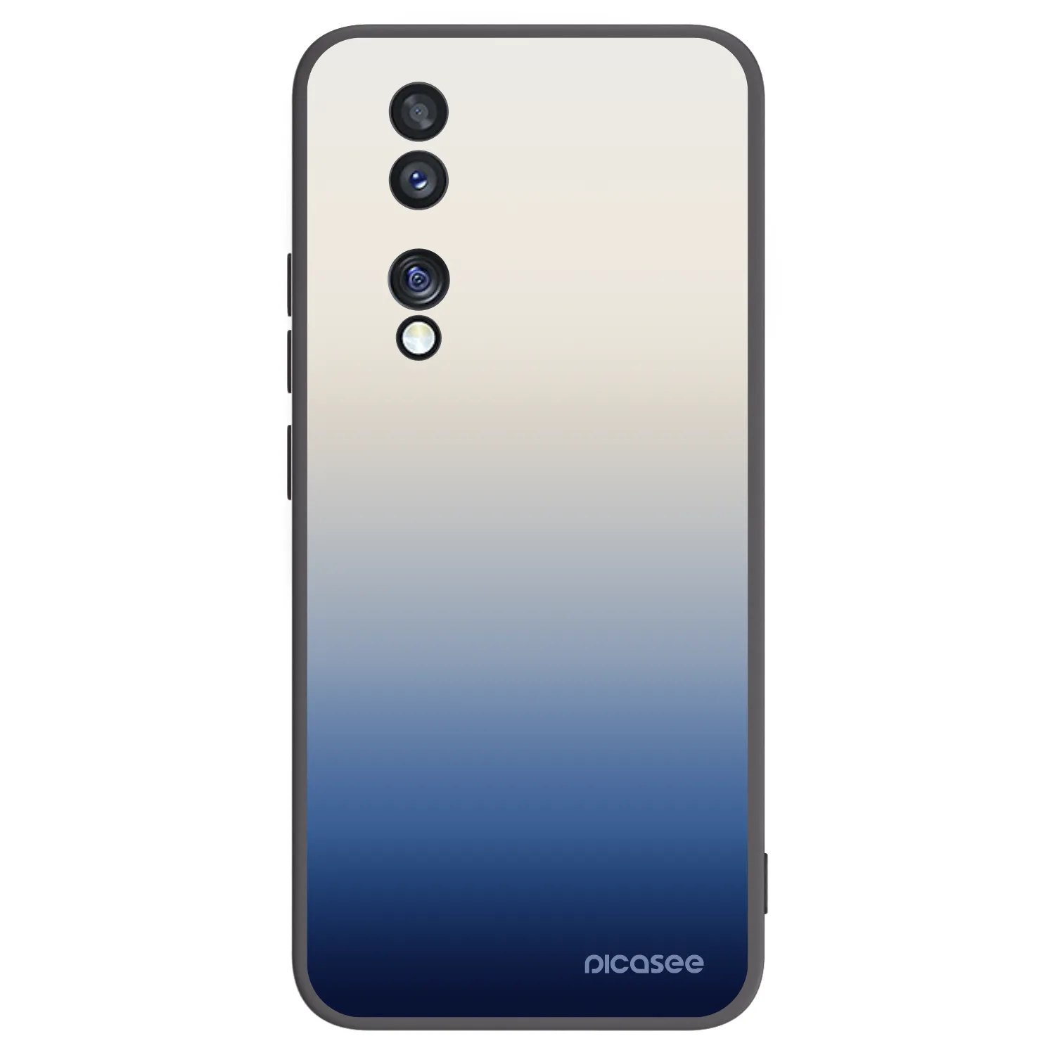 Picasee silikonski črni ovitek za Honor 70 - Gravity Fade