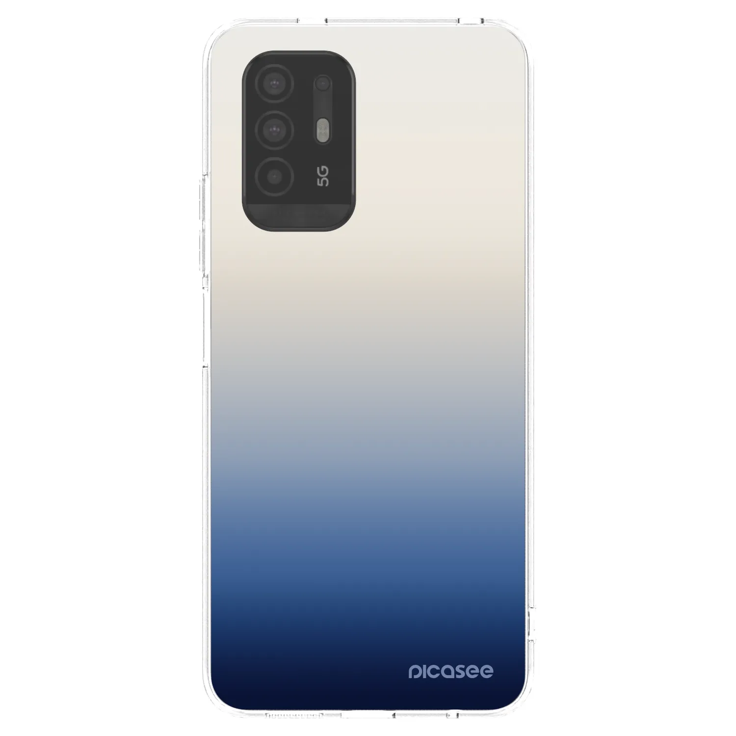 Picasee silikonski prozorni ovitek za OPPO A94 5G - Gravity Fade