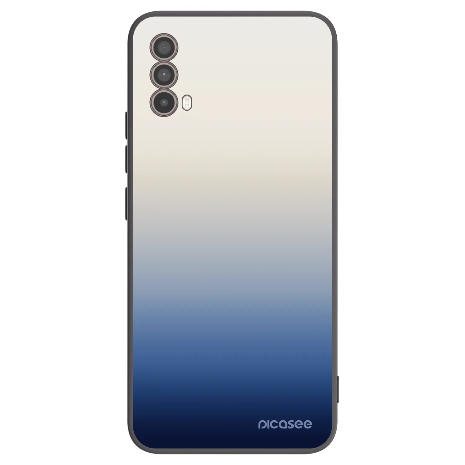 Picasee silikonski črni ovitek za Motorola Moto E40 - Gravity Fade